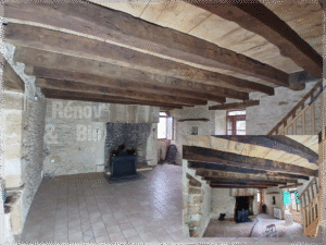 Aérogommage de poutres vers Brive la gaillarde