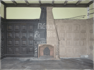 Cheminée aérogommé à Excideuil