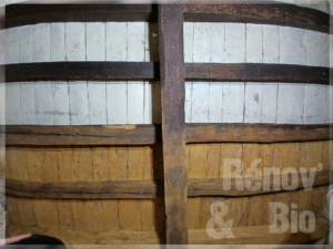 Poutres peintes proche Mussidan